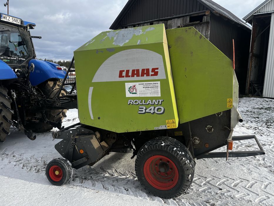 Prasa rolująca claas rollant 340