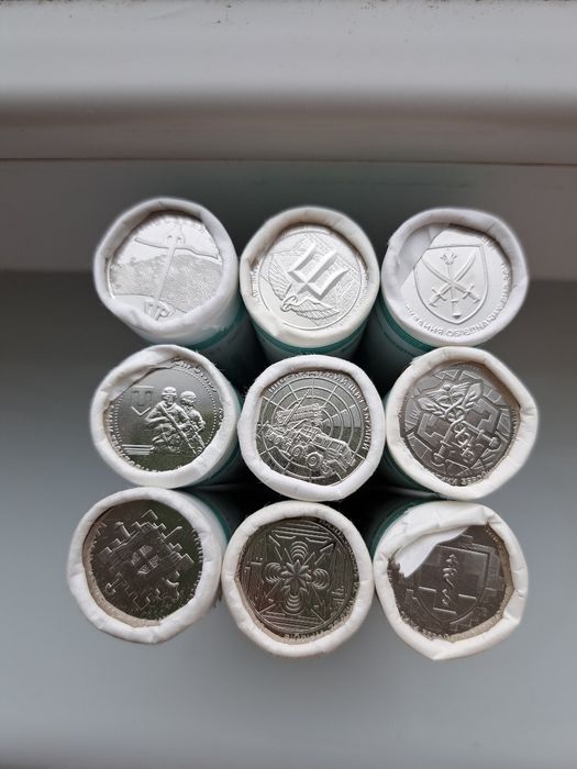 Набір 10  монет ЗСУ