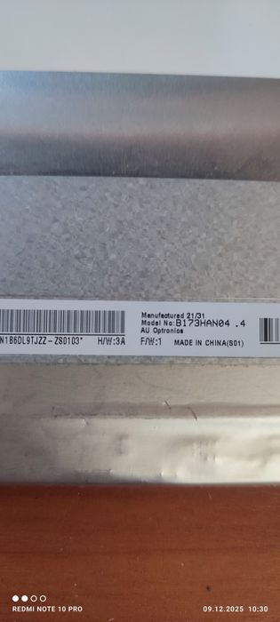 Матрица 17.3slim 144Hz FullHd IPs 40 pin eDP