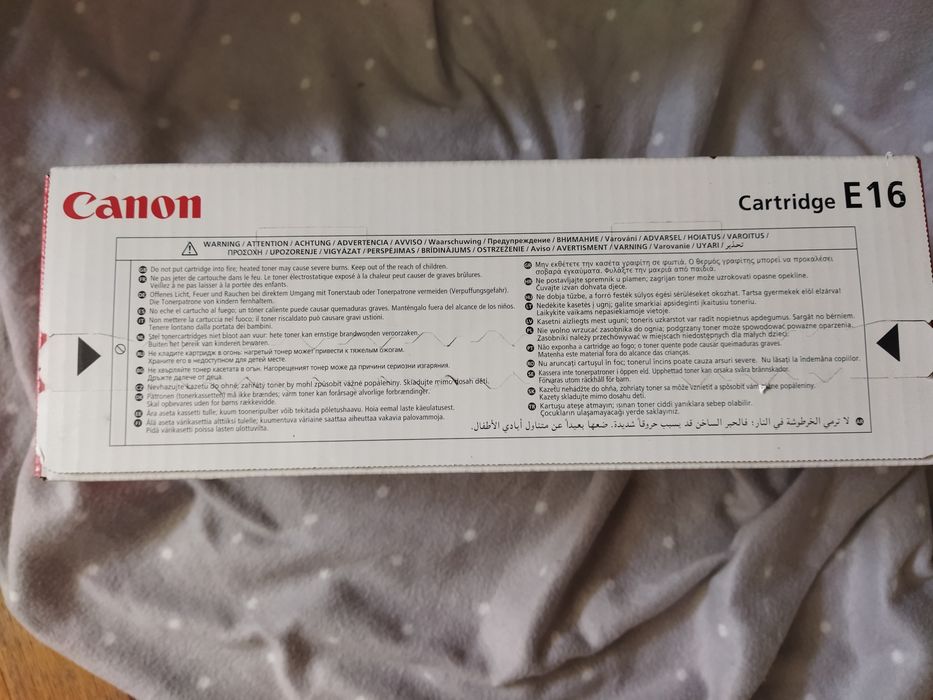 Катрідж Canon Е16 оригінальний