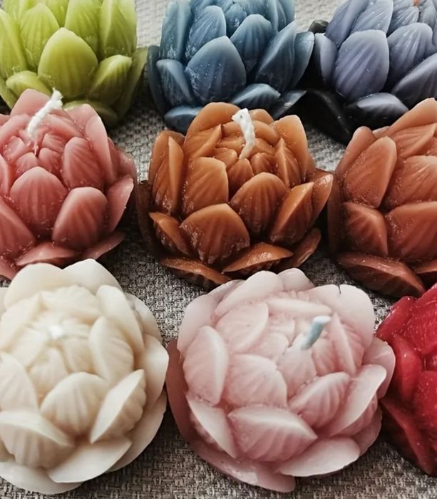 Velas flor lotus
