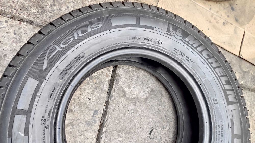 Шини 225/75R16C Michelin Agilis . Індекс максимальний 121/120