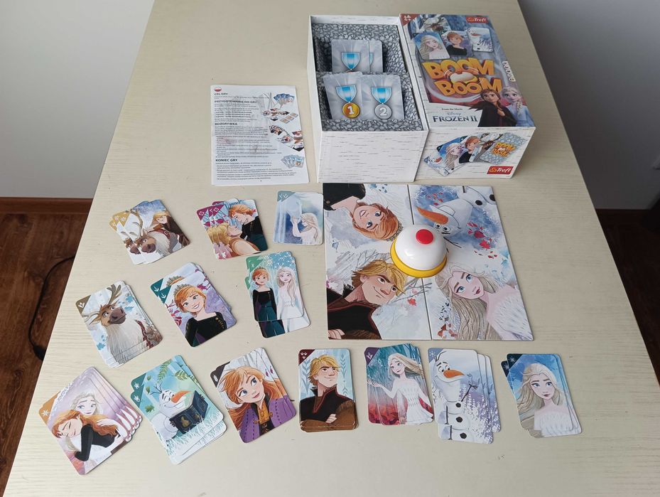 Gra Boom Boom Frozen II Kraina Lodu 2 Trefl