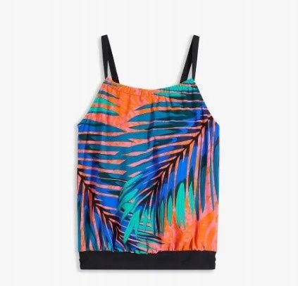 B.P.C top tankini kolorowy we wzory r.42