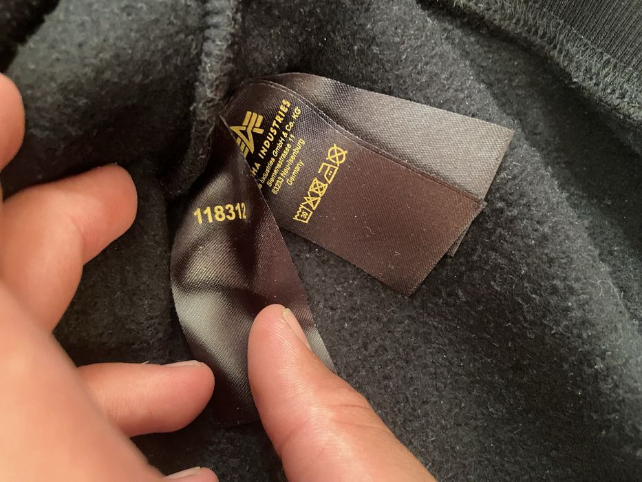 Світшот Alpha Industries Basic Sweater (Оригінал)