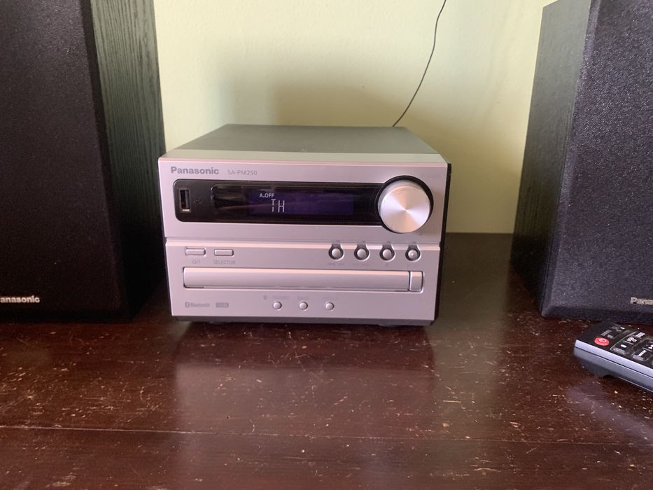 Micro Sistema hi-fi panasonic sc-pm250ec-s bluetooth
