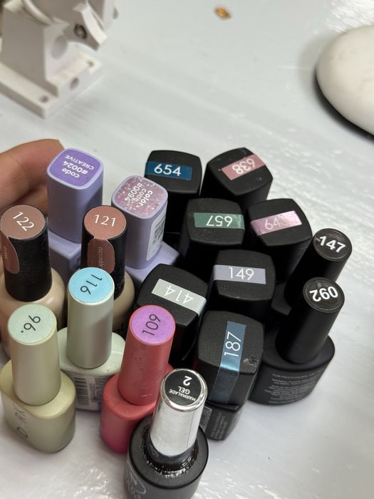 Гель лаки dnka moon dark cbs saga