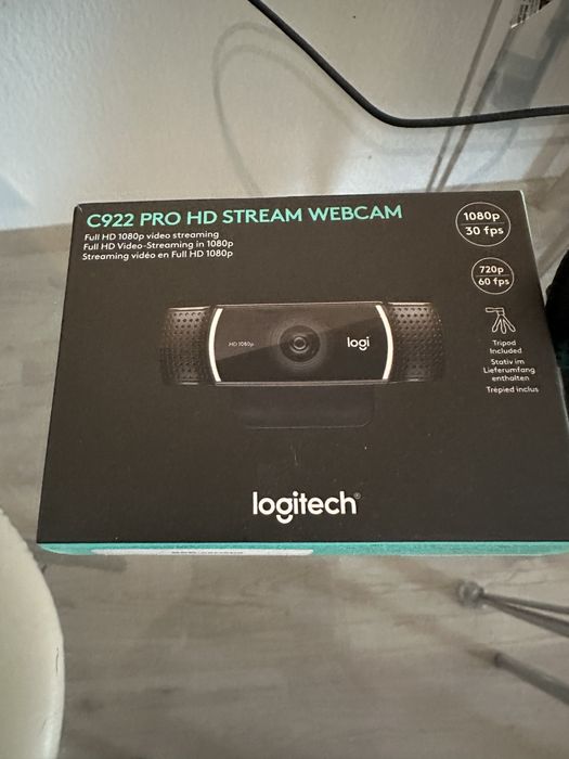 Logitech c922 pro hd stream webcam