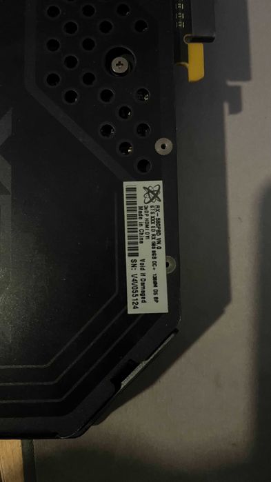 Placa gráfica Rx 580 8GB OC em perfeito estado