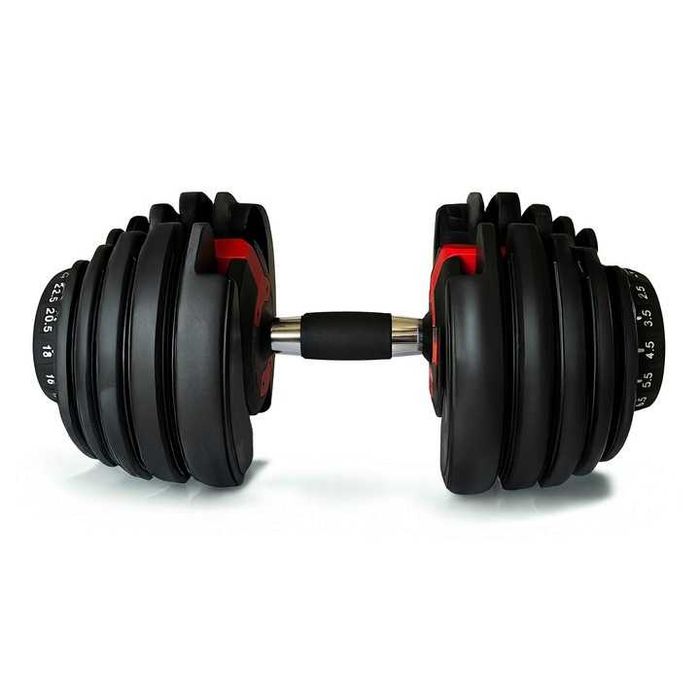 Regulowany HANTEL 2w1 2,5 - 24kg MAGNETYCZNA hantla regulowana PREMIUM