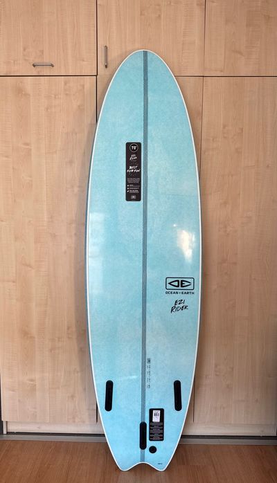 Soft Board Ezi-Rider 7'0" Blue - Ocean + Earth (Completamente Nova, nunca usada)