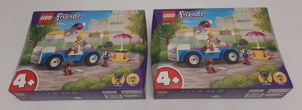 Klocki LEGO Friends 4+ 41715 samochód lodziarnia - nowe