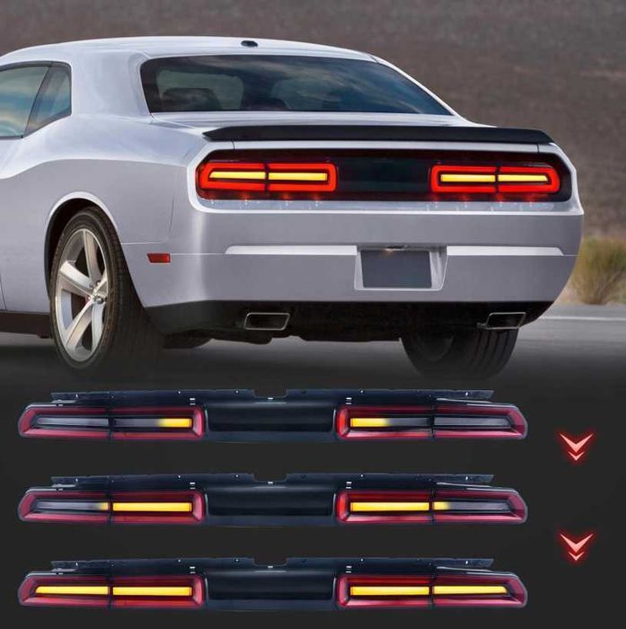 Lampa Lampy Tył Blenda Europa LED VLAND Dodge Challenger 2008, 2014