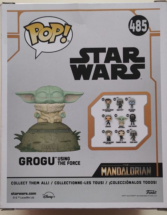 Funko Pop Grogu 485 świeci i gra