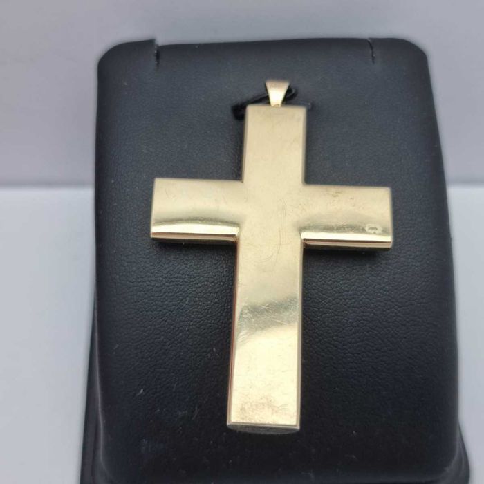 Masywna Złota Zawieszka Krzyż 585P 14K 14,54G