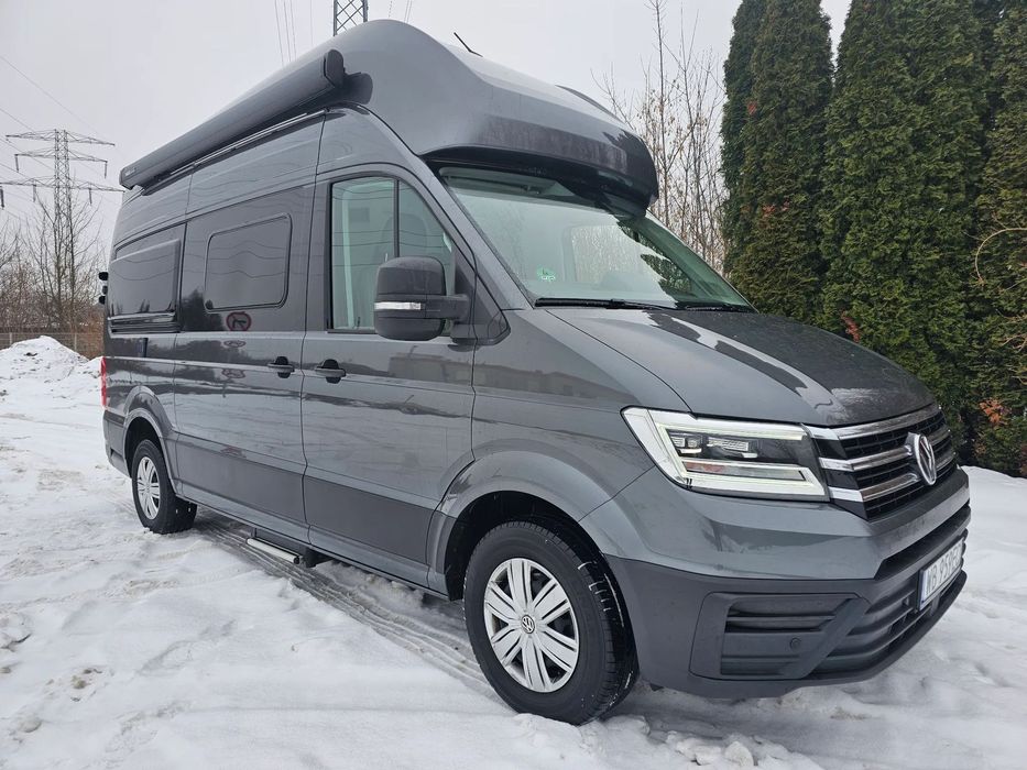 Volkswagen AUTOMAT 180KM FV23% GRAND CALIFORNIA 2023 MAX doposażony kamper van  LEDY/Tempomat aktywny/LANE Assist/Zimowy/TRUMA/Park Pilot