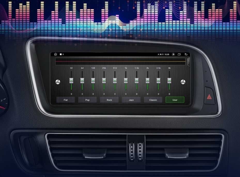 Audi Q5 – Radio Android 8,8” CarPlay