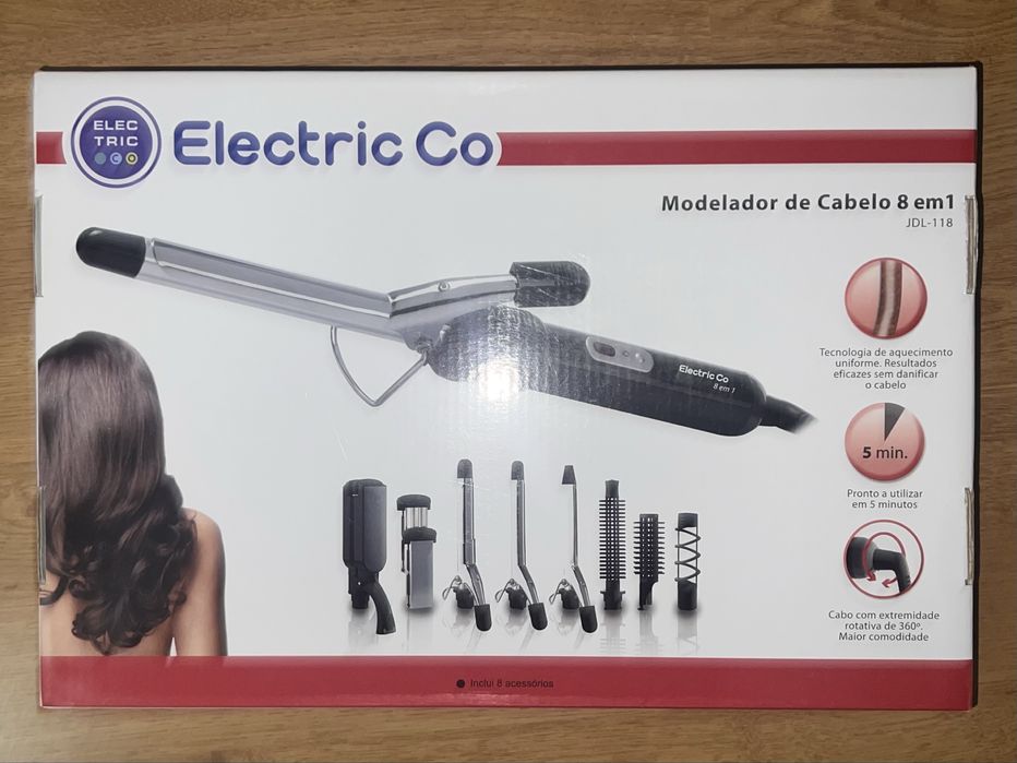 Modelador de Cabelo 8 em 1