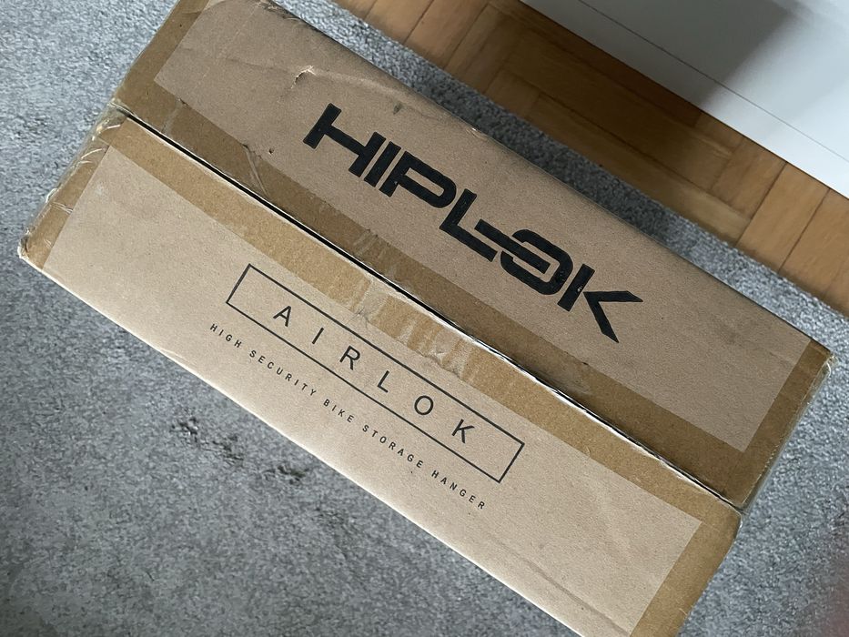 WIESZAK HIPLOK airlok uchwyt na rower ochrona antykradzieżowa NOWY