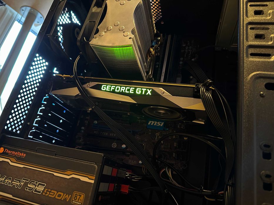 Komputer PC do Gier i5 16GB RAM GTX 1080 8GB 500GB Nowy SSD