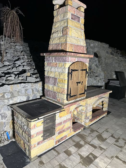 Kuchnia polowa  wędzarnia grill