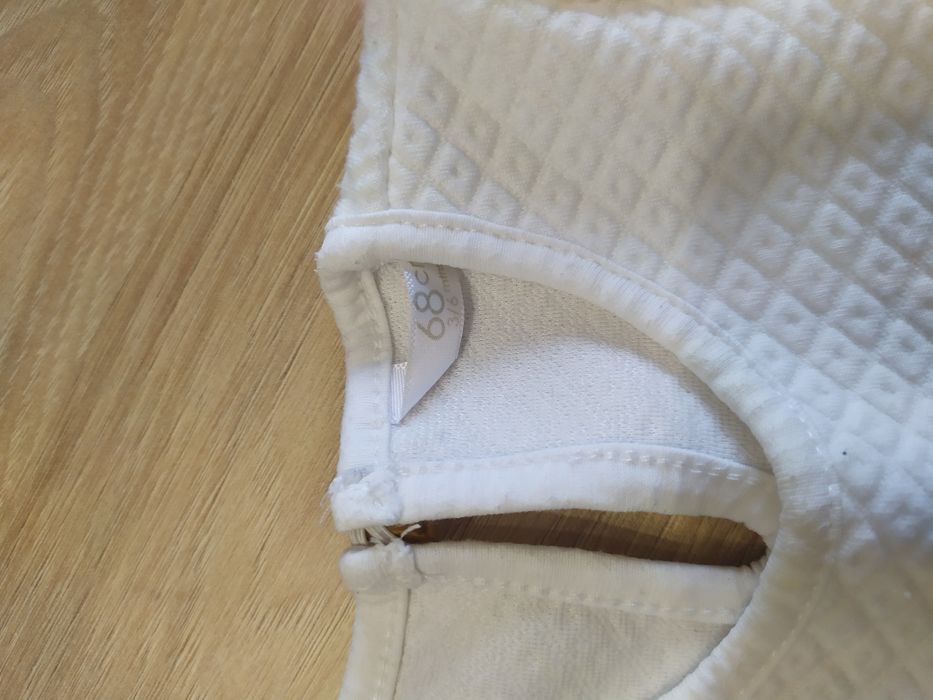 Sukienka biała chrzest