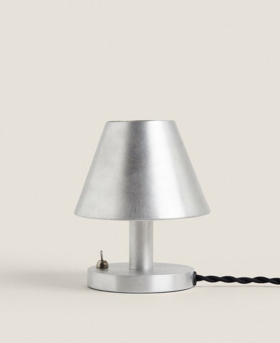 Candeeiro De Mesa Metal Pequeno Zara Home NOVO