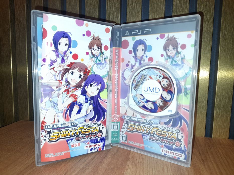 The idol master shiny festa honey psp retro ntsc j kolekcjonerski stan