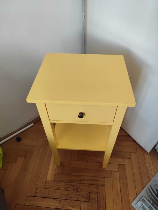 Szafka nocna z szufladą TIXER, żółta