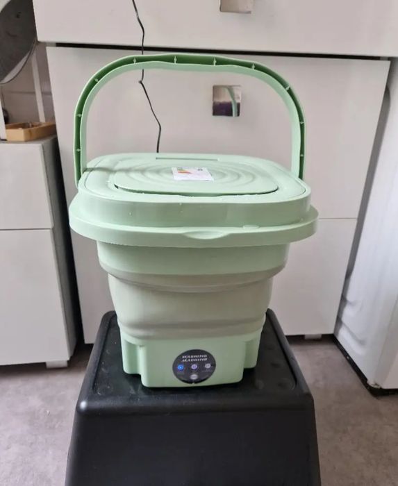 Компактна портативна пральна машина