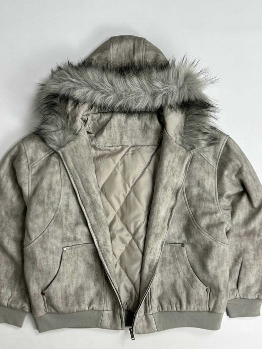 Аляска Bomber Jacket куртка бомбер курточка на капюшоні хутро зіпка