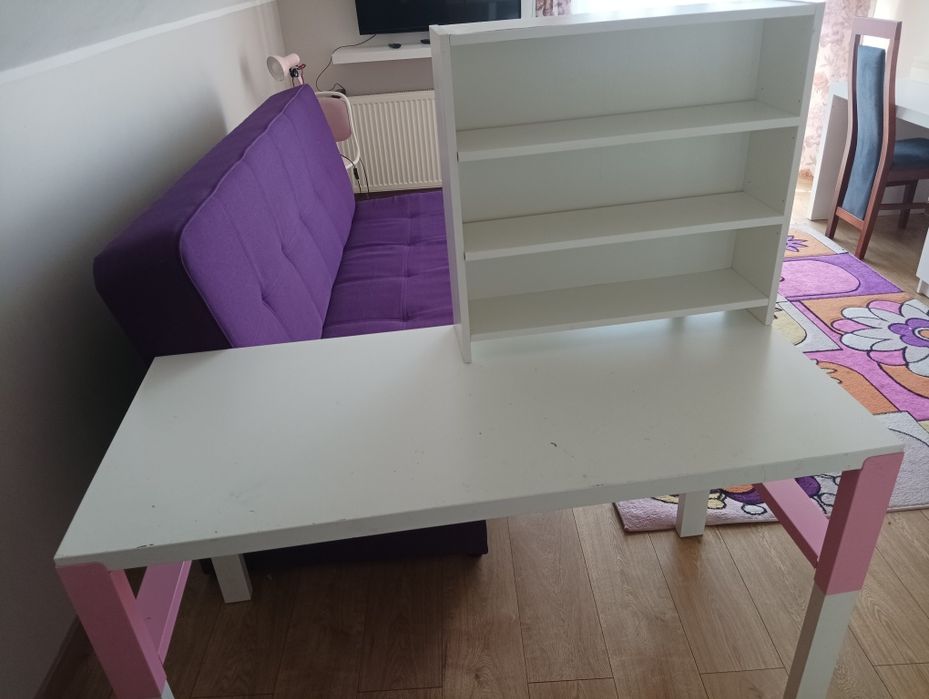 Biurko IKEA  dziewczęce