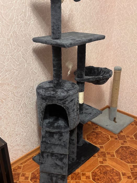 Будиночок, дряпалка для котика