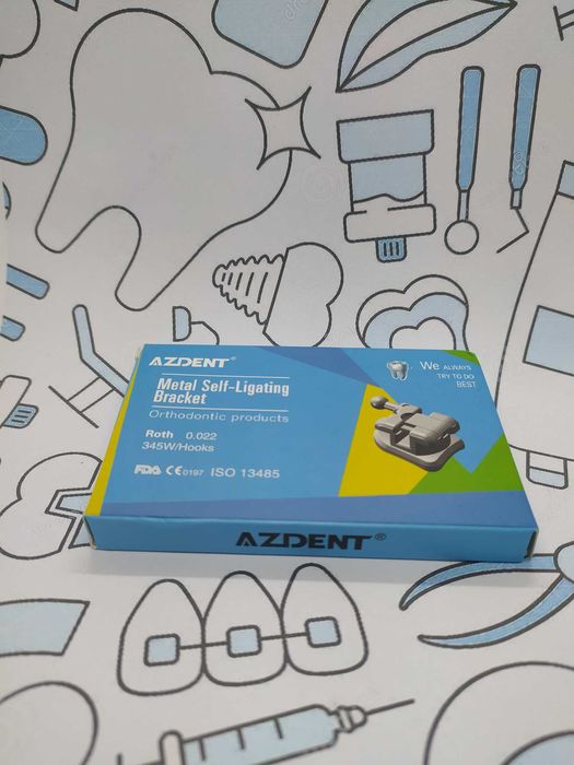Брекеты самолигирующие Azdent Roth 022
