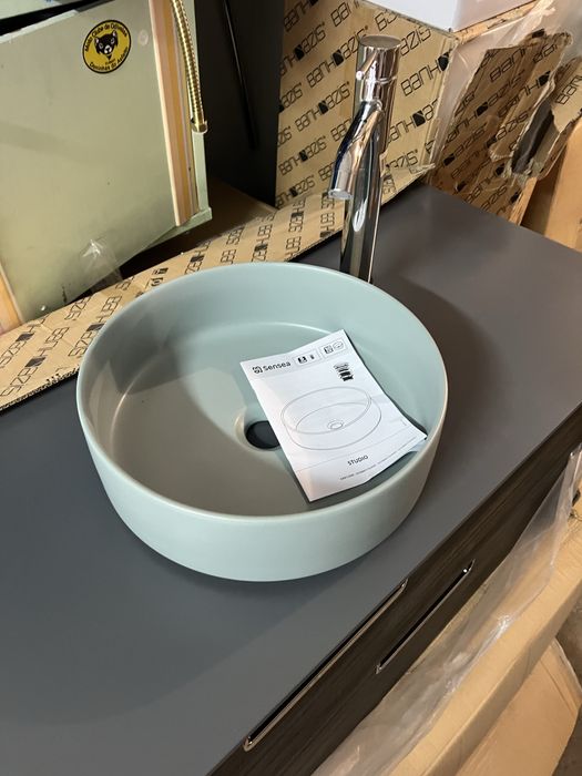 Movel casa banho Novo 120cm C/ Lavatorio Pousar