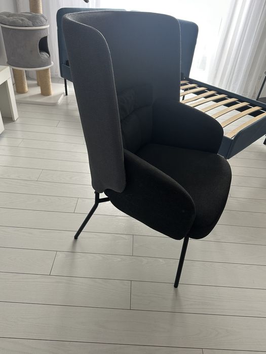 Fotel ikea szary