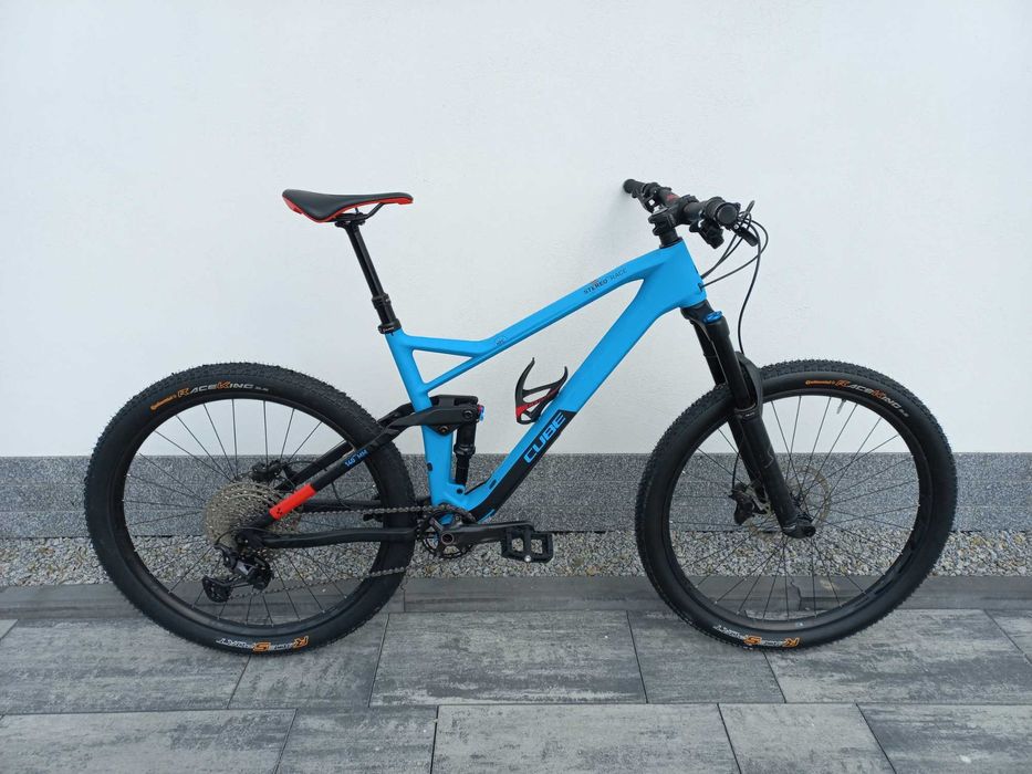 Full carbon * CUBE STEREO RACE HPC * XT 1x12 * 2xFOX * L * koła 27,5''