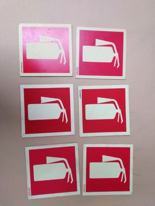 Sinalização Placas para Extintor....