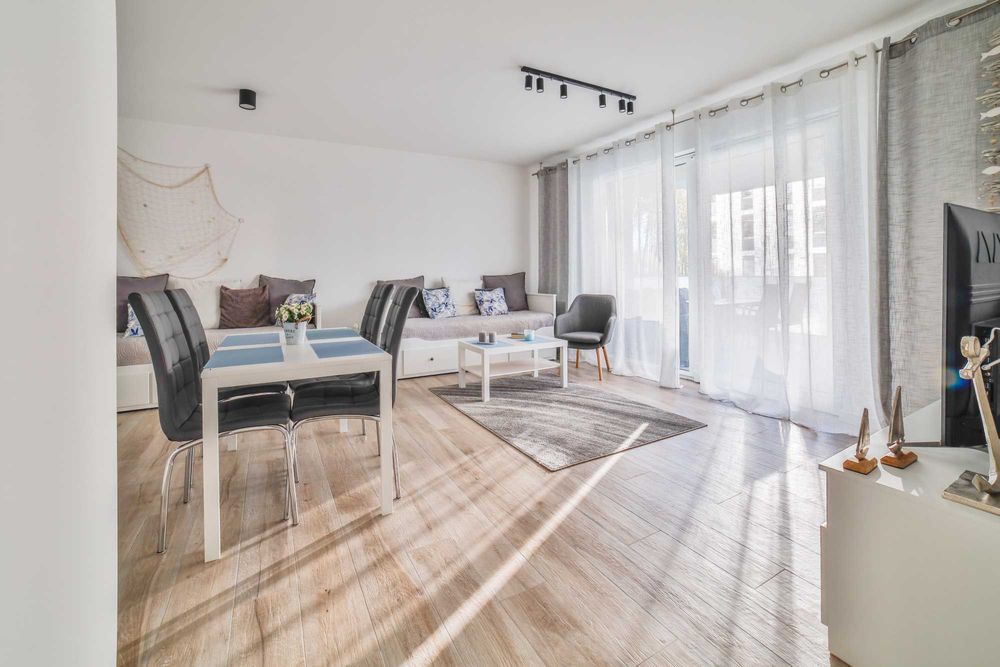 Noclegi w apartamentach nad morzem, 30 m od morza!