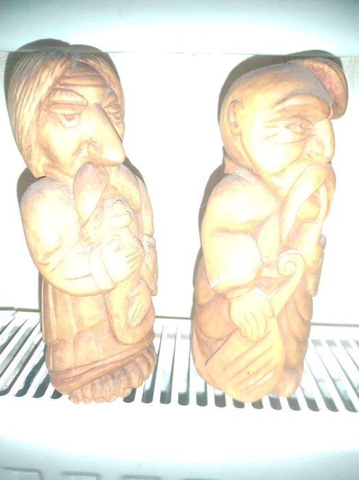 Сувениры Украины резьба по дереву козаки