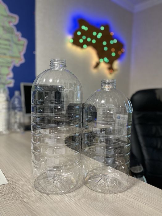 ПЕТ тара/пляшка 5л, 6л, 10л | опт та роздріб від виробника