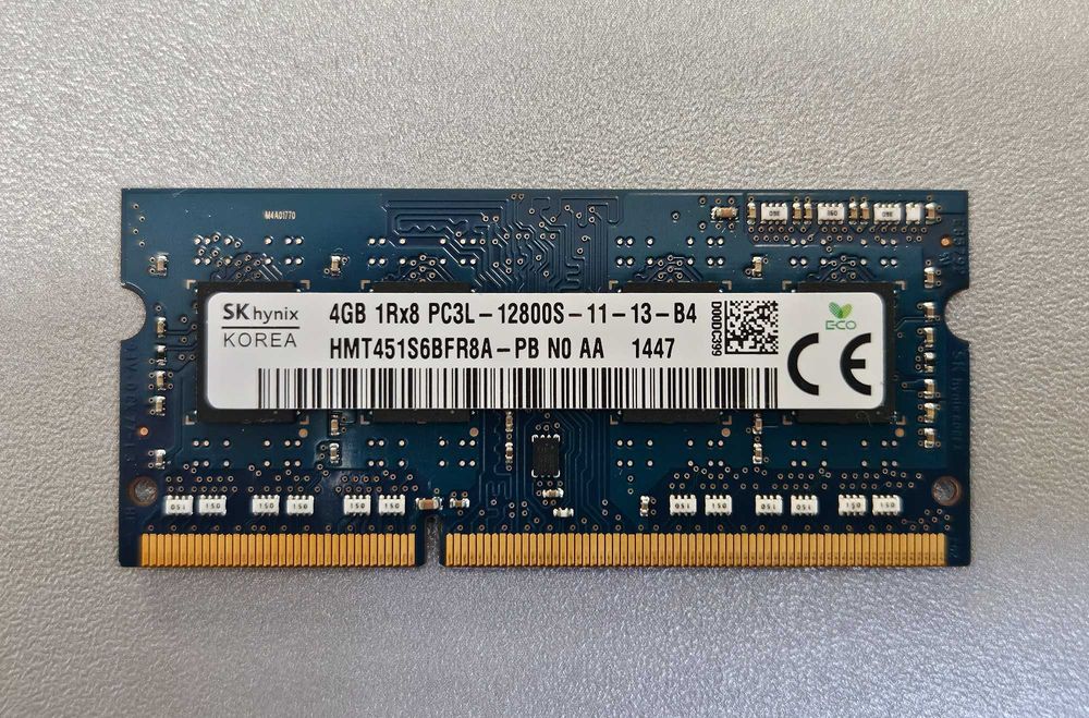 Оперативная память DDR3 SODIMM 4GB 1600 1333