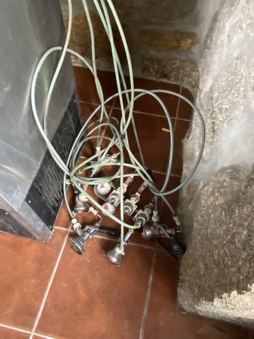 Maquina de finos de 200L com 5 saidas