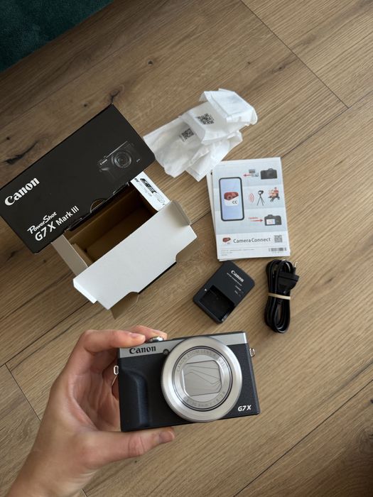 Canon g7x mark III НОВІ фотоапарат зі спалахом CANON G7X