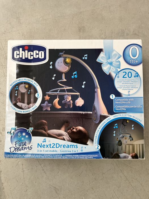 Chicco pozytywka dla niemowlaka nad lozeczko