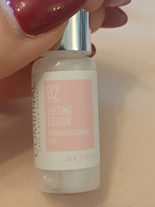 Zestaw do liftingu rzęs combinal - lifting i fixing lotion, wałeczki