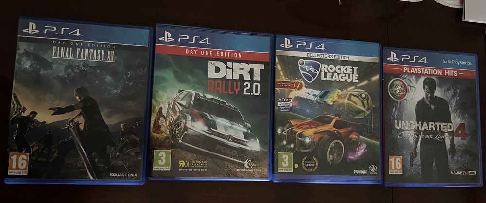 Pack de 3 jogos PS4