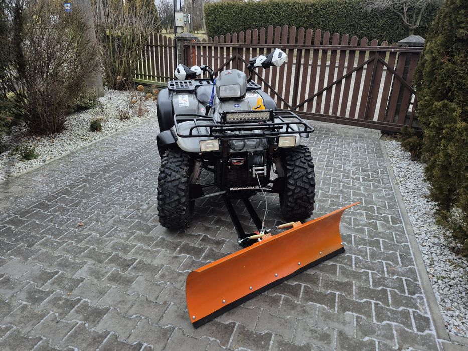 Quad Polaris Magnum 500 - 4x4 - pług  - wyciągarka