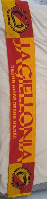 Szal Jagiellonii Białystok. Pierwsza produkcja.