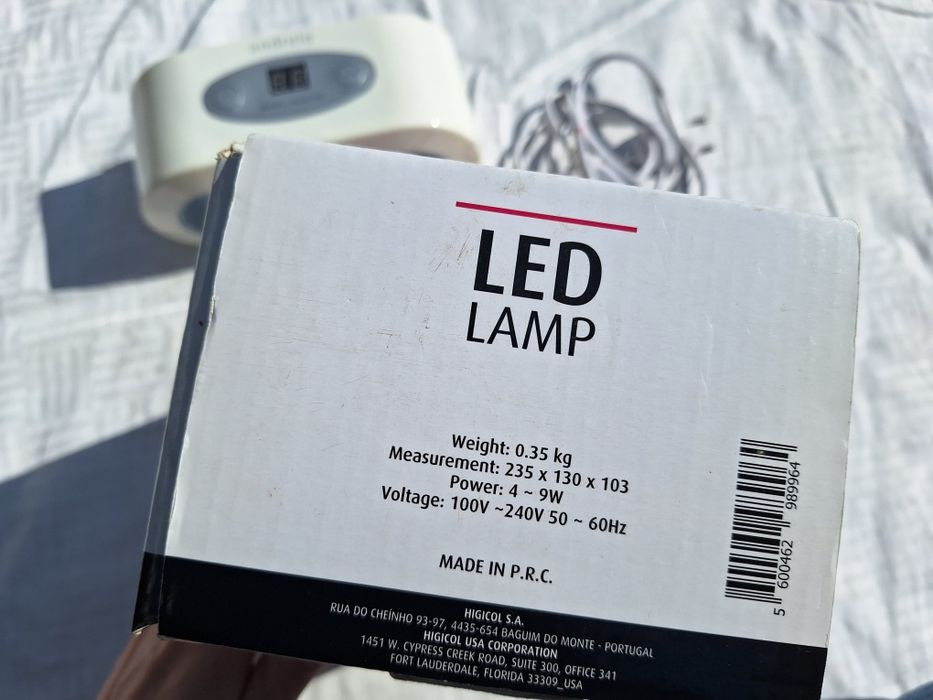Secador unhas - Andreia Profissional led lamp